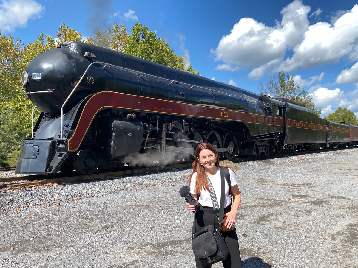 LeannaScachetti's tweet image. The Hometown Stories podcast recently went on the road - and we did it in style!
Today we drop the latest episode all about the Queen of Steam.
#podcast #locomotive #steamengine #roanoke #hometownstories apple.co/467R4Of