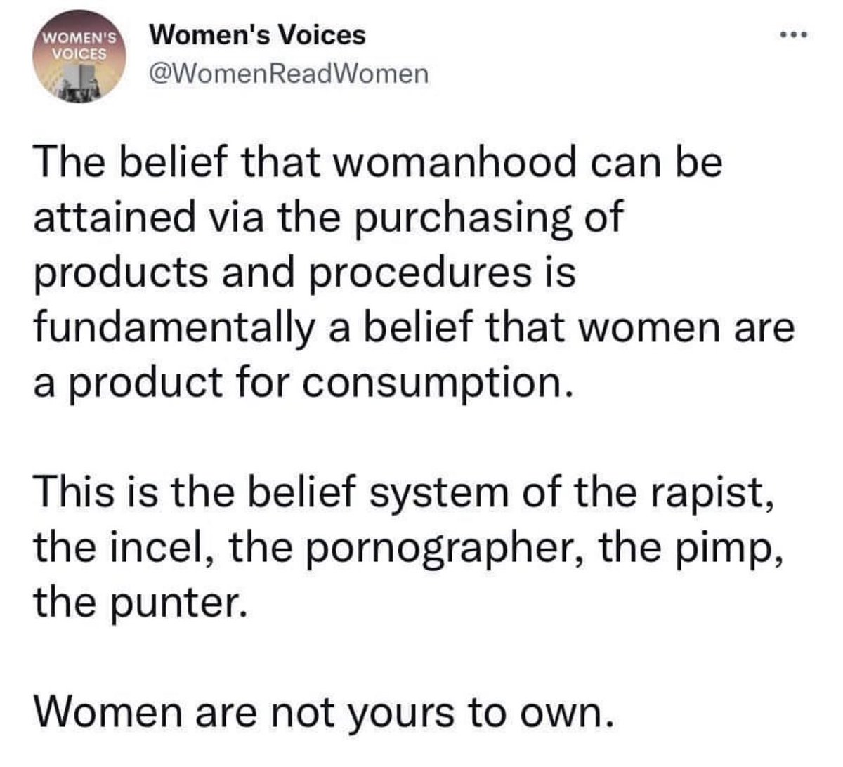 my favourite terf posts of all time: a mega thread 🧵