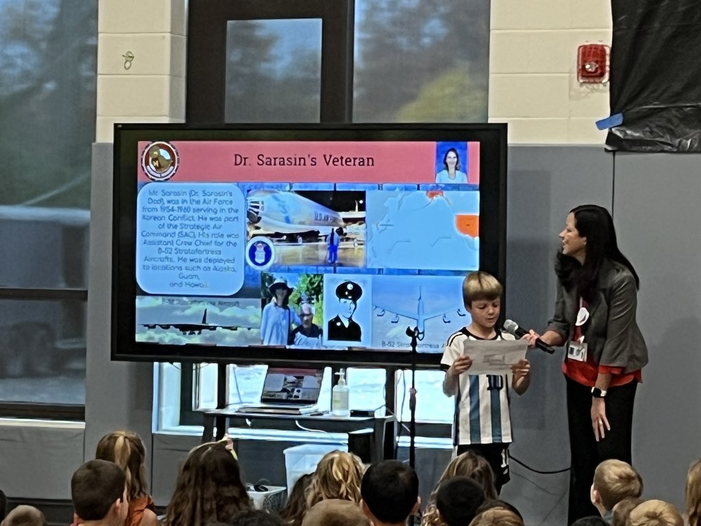 #WeAreD34 honoring the <a href="/HenkingSchool/">Henking School</a> family members who are veterans!