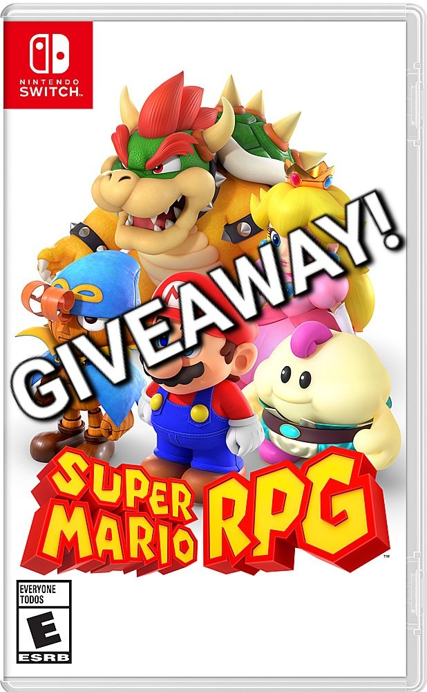DylanDyylas's tweet photo. 🚨Super Mario RPG Giveaway!🚨

Looking to play Super Mario RPG on launch? 🍄

NEXT WEEK I'm buying one random follower a digital copy of the game OR a $60 eShop card!

To Enter:
❤️ Like!
♻️ Repost!
🚶 Follow!

Entry 4/6

Each Entry you Like/RP = Another Chance to Win! https://t.co/DyHF58FDXR