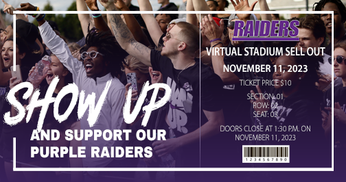 There's still time to support our student-athletes by purchasing a "ticket," and helping us virtually sell out Kehres Stadium! #GoMountGo

Get your ticket now! mountgives.mountunion.edu