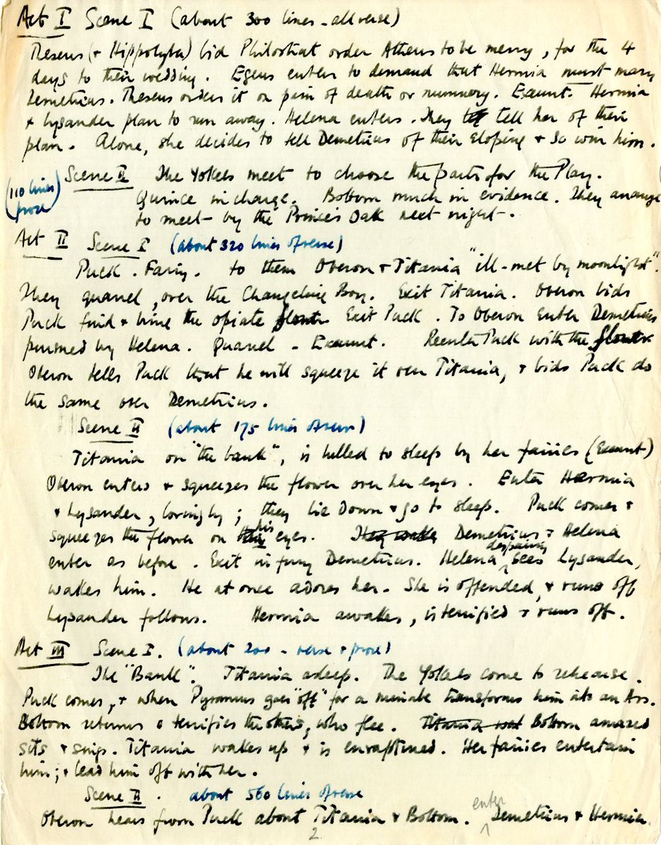 Nicholas Clark (@nicholasclarkbb) on Twitter photo Celebrating First Folio Day with materials for an adaptation of A Midsummer Night's Dream. Britten's well-annotated copy of the play & Pears' synopsis. The opera premiered during the 1960 Aldeburgh Festival. <a href="/BrittenOfficial/">The Britten Pears Archive</a> #Folio400 Celebrating First Folio Day with materials for an adaptation of A Midsummer Night's Dream. Britten's well-annotated copy of the play & Pears' synopsis. The opera premiered during the 1960 Aldeburgh Festival. <a href="/BrittenOfficial/">The Britten Pears Archive</a> #Folio400