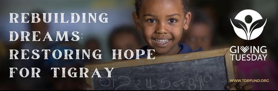 I am happy to serve as the Social Media Ambassador for #GivingTuesday2023, supporting the incredible cause of the @TdrFund. There's a pressing issue that needs our attention, the devastating impact of the conflict on Tigray’s education sector. 
#RebuildTigray #GivingTuesday2023