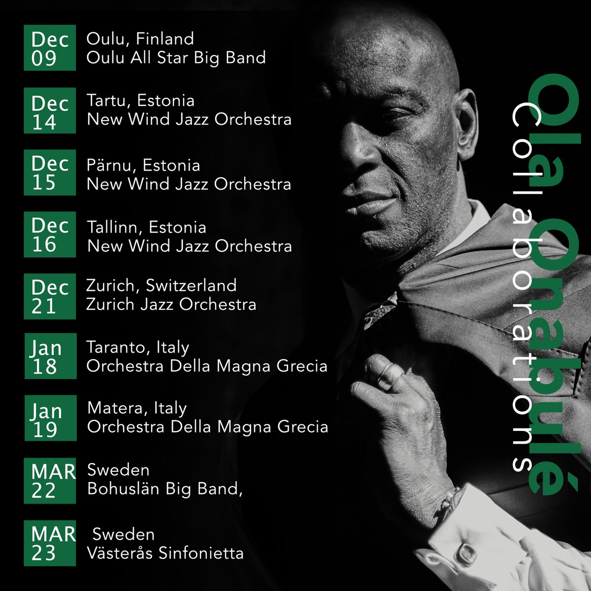 Some very exciting collaborations ahead for 2023 /24 winter season!
#datesforyourdiary #avanti #bigband #symphony