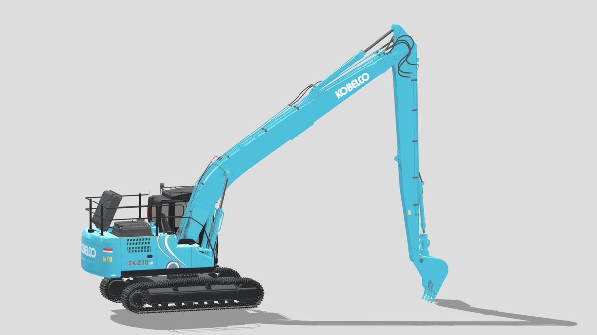 Frezzy3D's tweet photo. Hi, It me again. I want share about 3d model of Kobelco SK210LC-10 Long Arm 15m version 📷. Quite in love with this long-armed guy!
#GameMods #farmingsimulator22
#farmingsimulator19 https://t.co/9qsOmob3vn