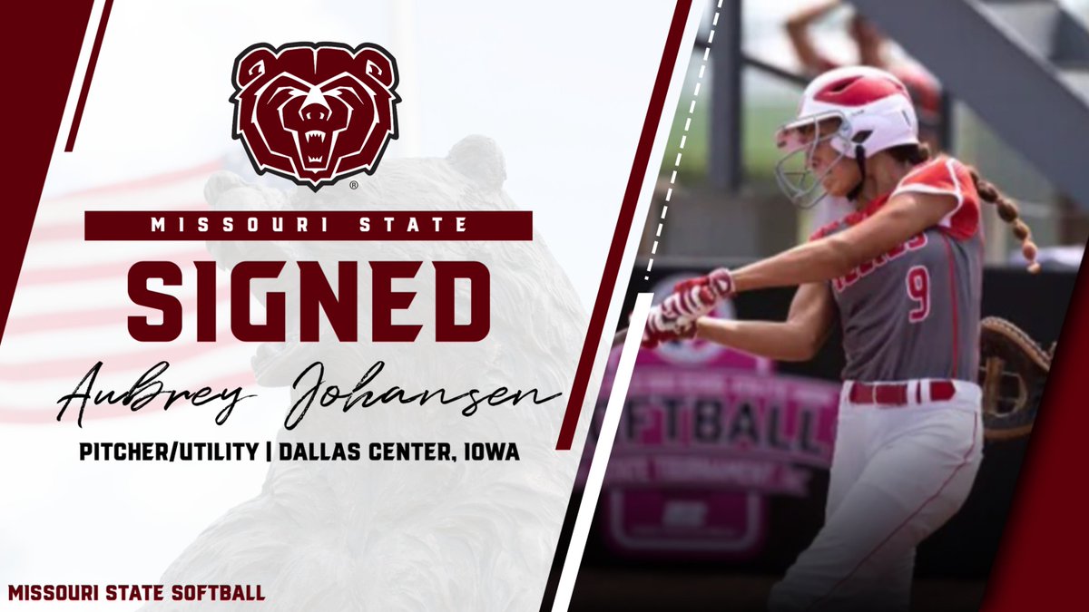 Welcome to the 🐻🥎 family, 𝐀𝐮𝐛𝐫𝐞𝐲! #MSUSoftball | @aubsjo_