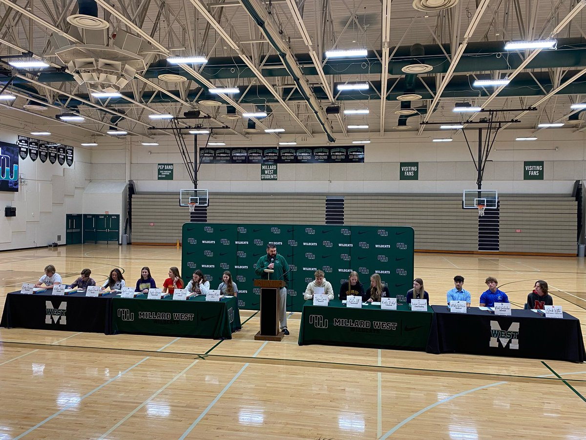 National Letter of Intent Day!  Congratulations to all the Student Athletes!