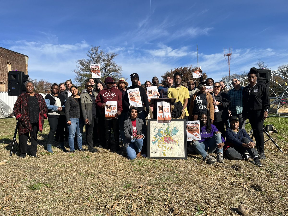 1199SEIU_MDDC's tweet photo. Today at the launch for the #WithUsforUs coalition ✊ https://t.co/awfYwGMoUC