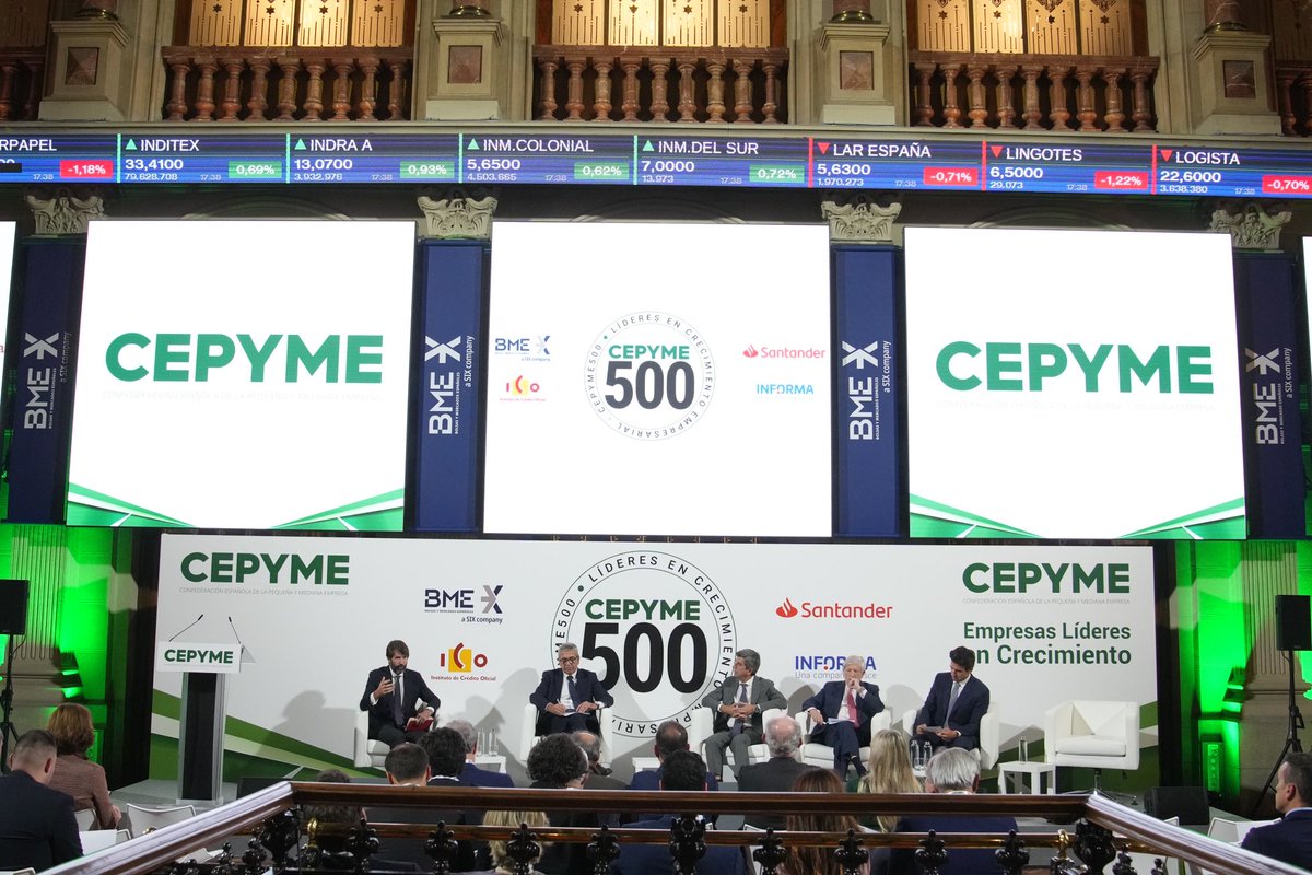 ConectaBalear's tweet photo. Por segundo año consecutivo recibimos, de parte de @cepyme_ , el reconocimiento que nos sitúa entre las 500 empresas españolas líderes en crecimiento durante el 2023. 🔝

Gracias infinitas a todos, porque vuestra confianza nos da fuerzas para seguir mejorando y creciendo. 💜🙌 https://t.co/JTO9BPXY7W