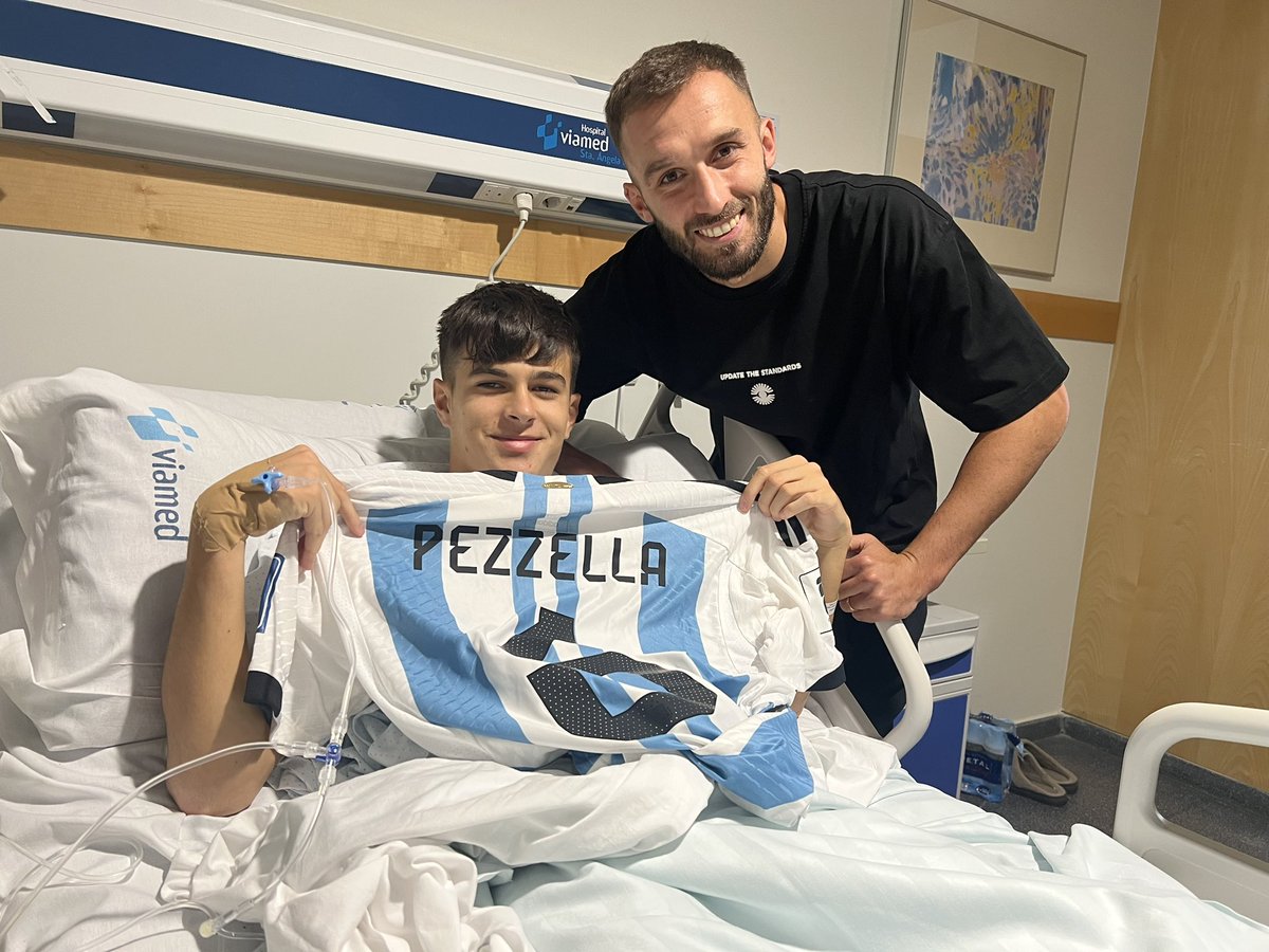 Comienza la cuenta atrás… ⏳⏳ Muchísimas gracias <a href="/Gpezze/">German Pezzella</a> 🙏🏼💚