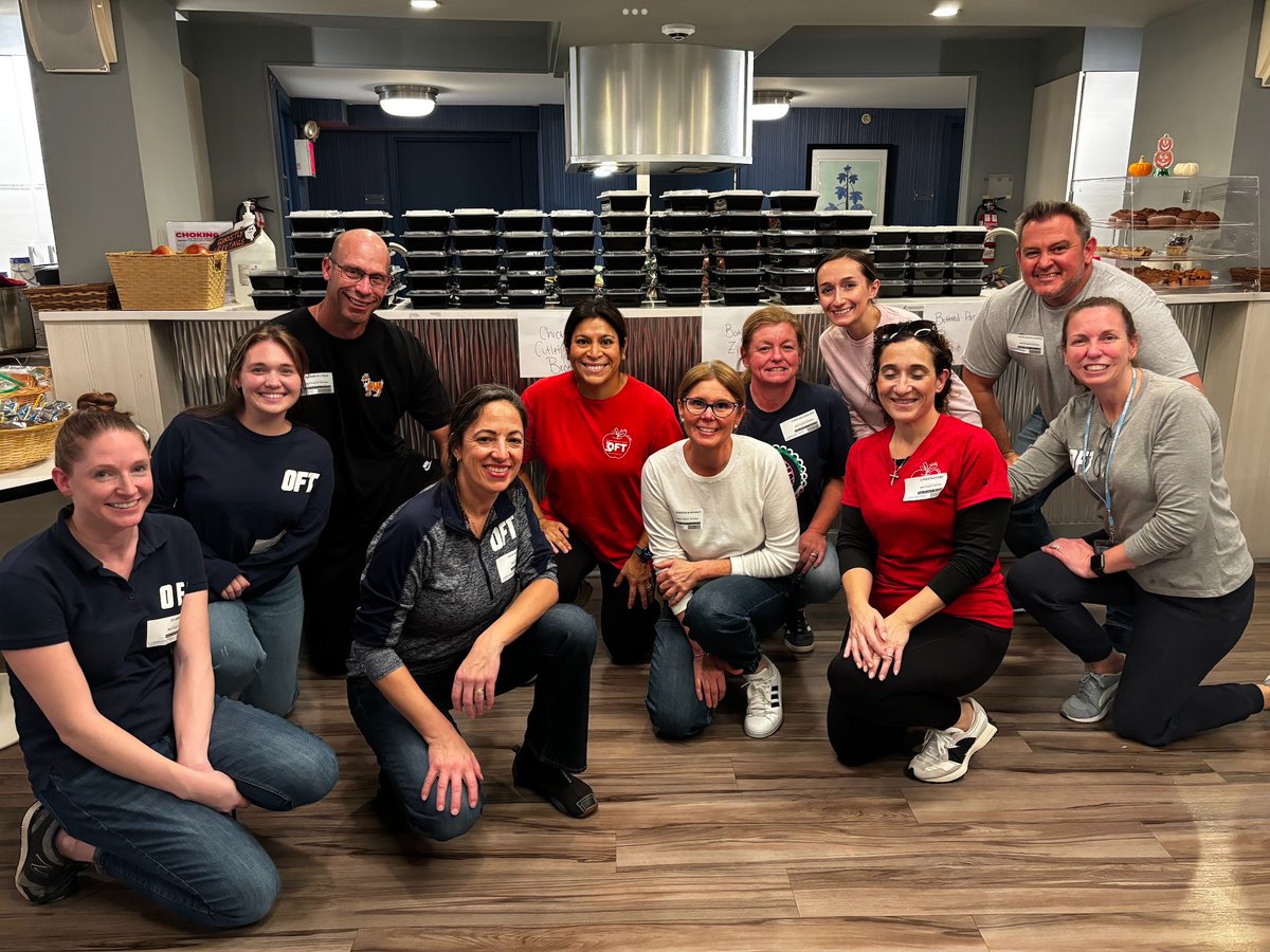 On Nov 7th High School OFT members spent time preparing meals for families staying at The Ronald McDonald House.  It was an amazing afternoon connecting with each other and being able to provide a sense of comfort for the families that are dealing with such a difficult situation.