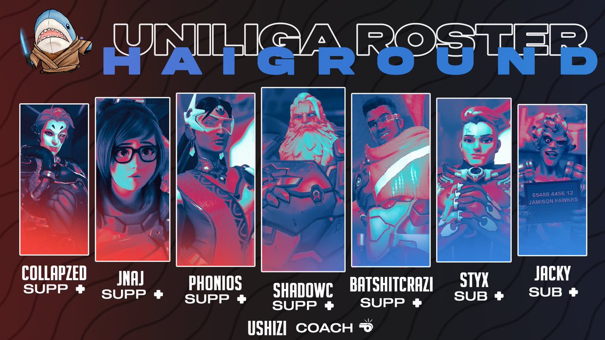 Auch in der dritten Liga sind wir vertreten, dort macht Team Haiground die vierte Division unsicher!