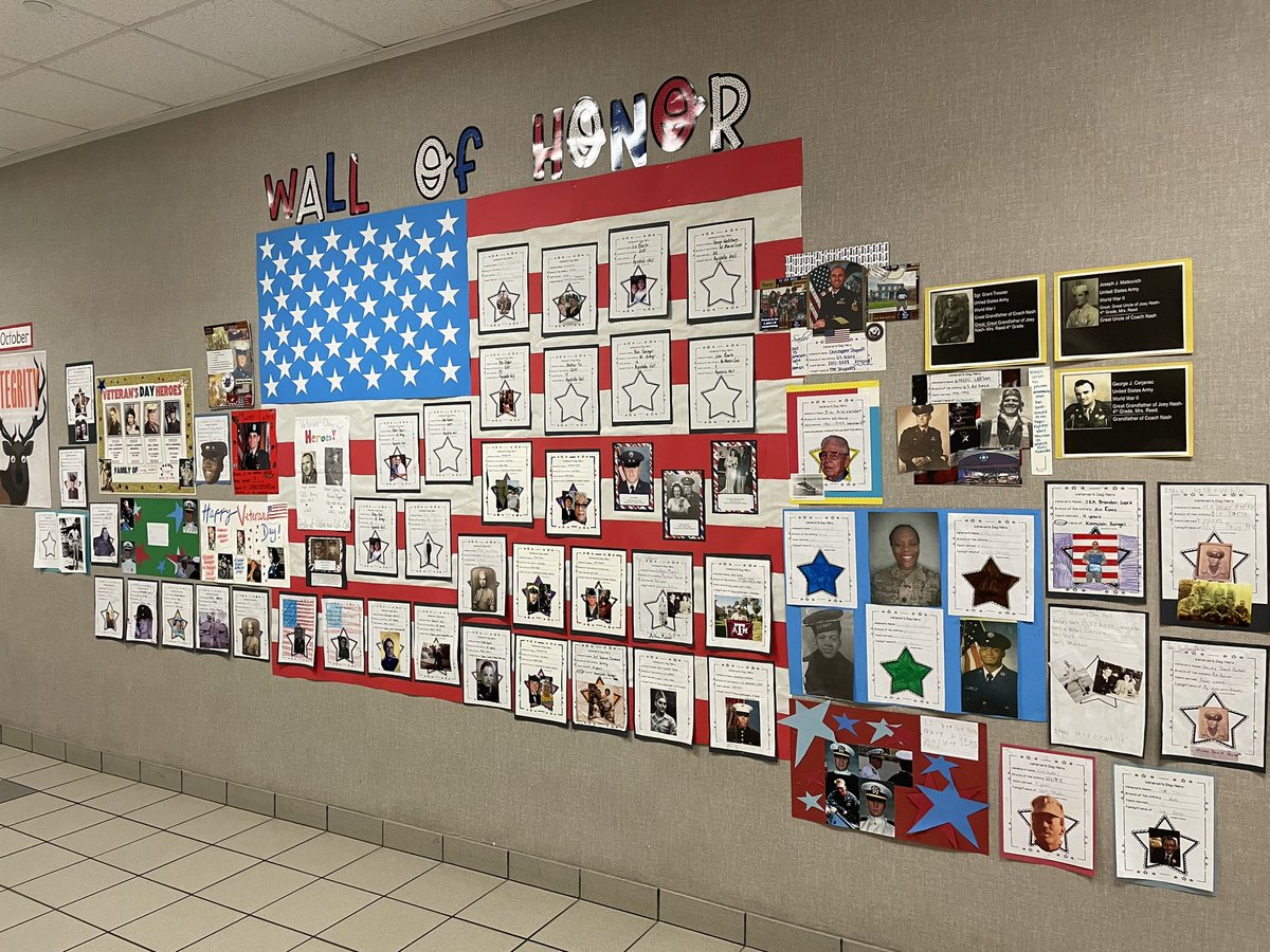 Scanlan Oaks thanks all veterans for their  service #WallOfHonor #VeteransDay2023