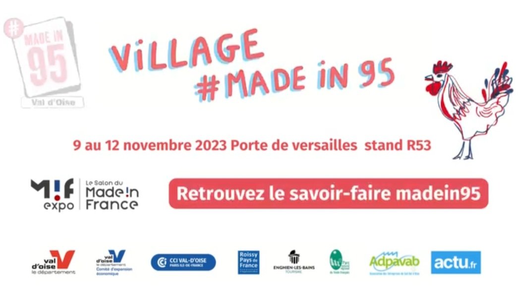 CEEVO95's tweet photo. #valdoise / #iledefrance /#ChooseIDF / #CCI_95 / #Enghien95 /#Ceevo95 : Retrouvez les entreprises du Val-d'Oise sur le village "Madein95" au Salon Made in France (MIF expo) du 9 au 12 novembre à Paris (Parc des expositions Porte de Versailles - Stand R53) https://t.co/QzMySpkFnT https://t.co/Qs3GeL6dea