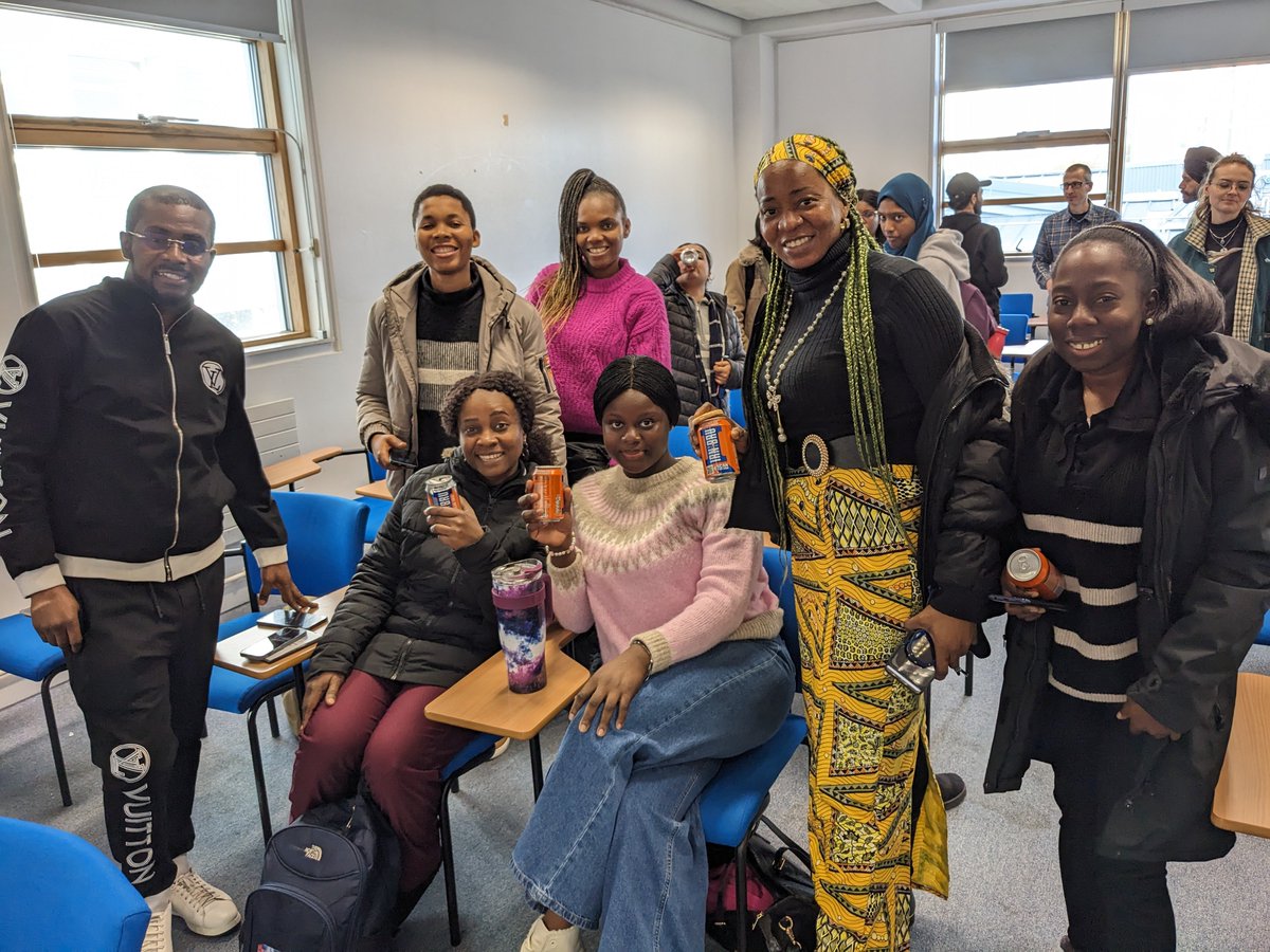 SHLS today hosted their annual International Welcome Event 🌍

Students from around the world joined lecturers to hear about the variety of personal and academic support on offer at GCU💙

There was also time to dive into Scottish culture with a quiz, Irn-Bru and shortbread 🏴󠁧󠁢󠁳󠁣󠁴󠁿