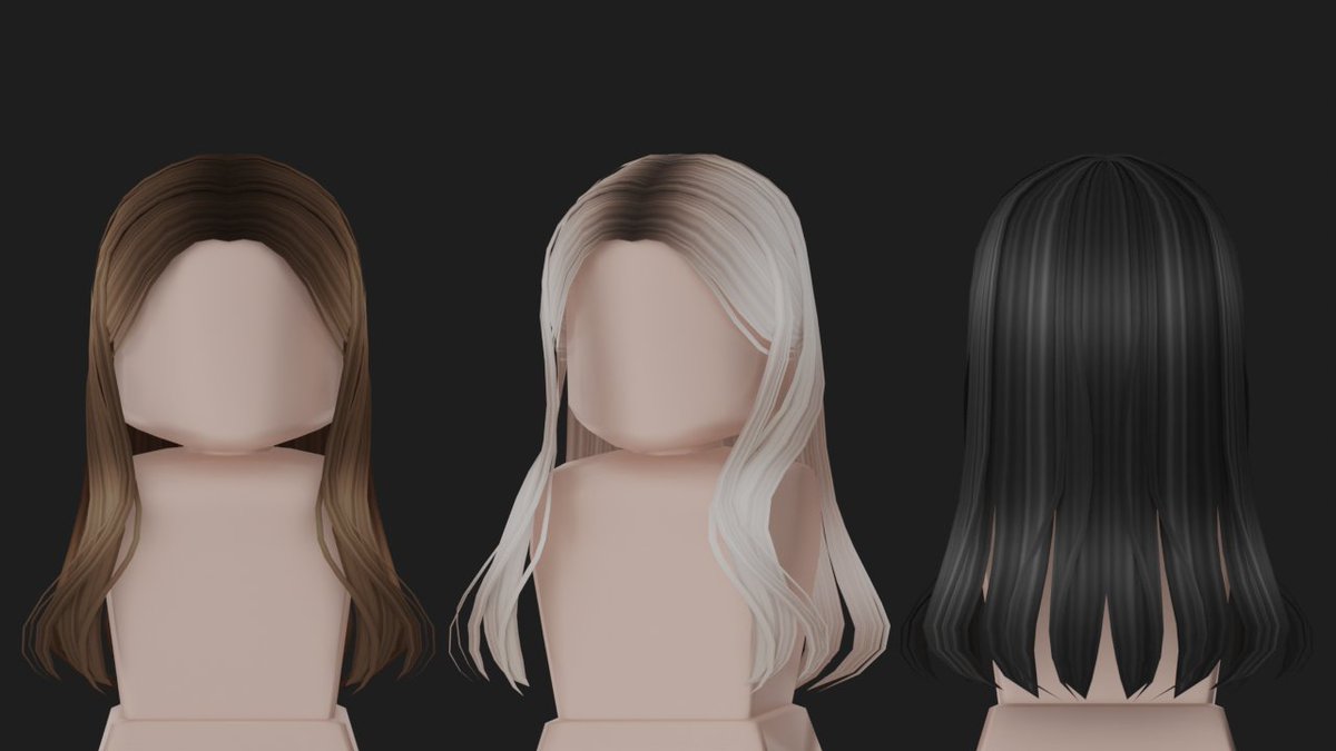 Popular Girl Blonde & Brown Hair - Roblox