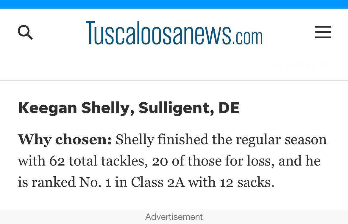 SulligentFTBL's tweet photo. Congratulations to Senior DE @Keegan5218 Junior RB @Aj_lowe13 and Junior ILB @brooks_bozeman for making the @tuscaloosanews AHSAA Playoff Players to Watch list!

@annaesnyder2 @DownSouthFb1 @BamaHSNews @ScoutWatcher @AL_Recruiting @PrepRedzoneAL @PrepsNet @aldotcomPreps https://t.co/FaYTjnYXEM
