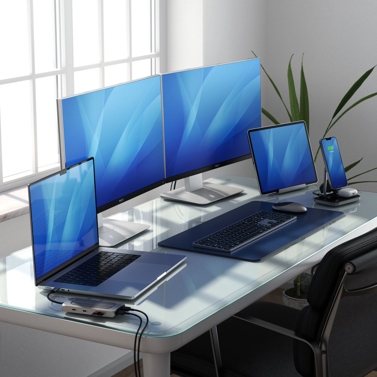 Satechi's tweet image. Choose your ✨favorite desk setup✨ 

Comment your choice below 👇

#desksetup #minimaldesksetup #minimalsetup #setupinspiration