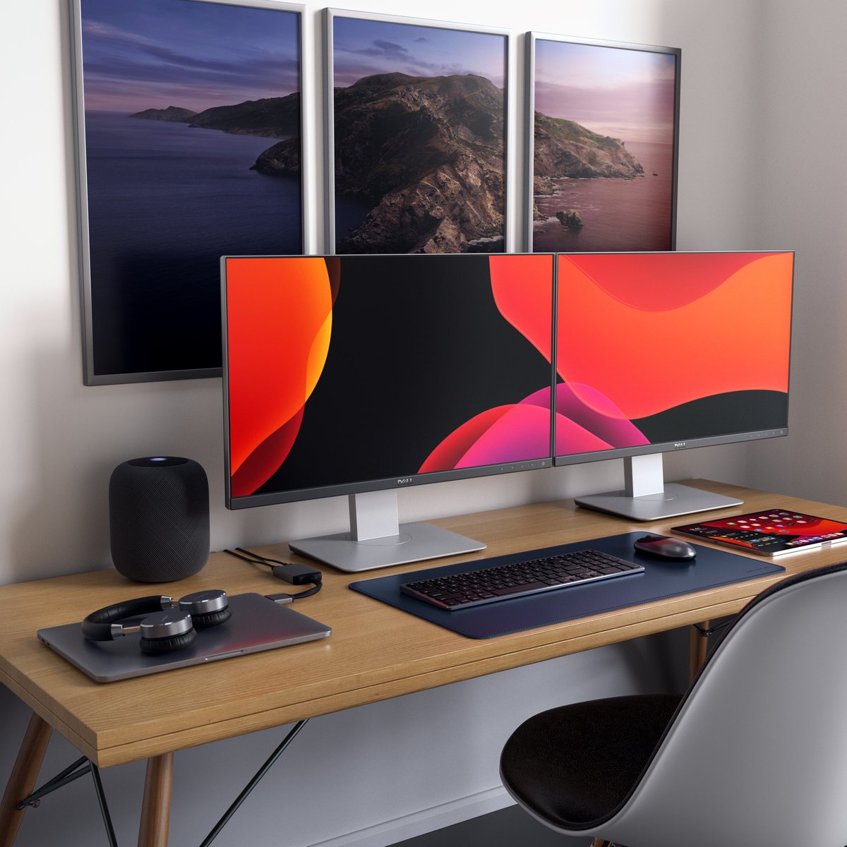 Satechi's tweet image. Choose your ✨favorite desk setup✨ 

Comment your choice below 👇

#desksetup #minimaldesksetup #minimalsetup #setupinspiration