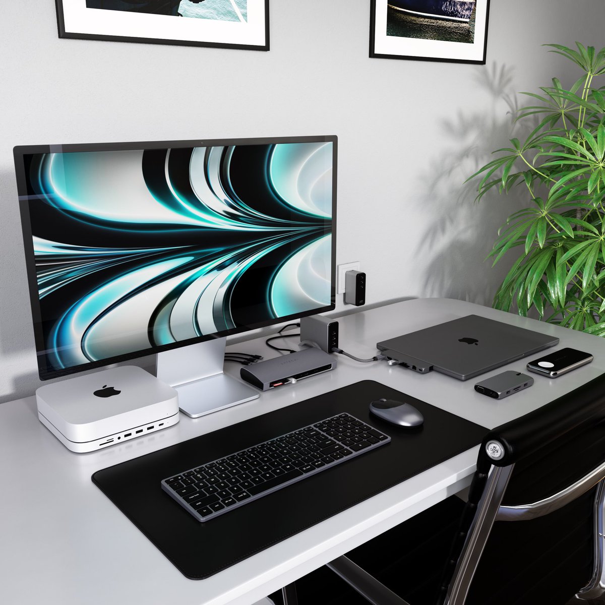 Satechi's tweet image. Choose your ✨favorite desk setup✨ 

Comment your choice below 👇

#desksetup #minimaldesksetup #minimalsetup #setupinspiration