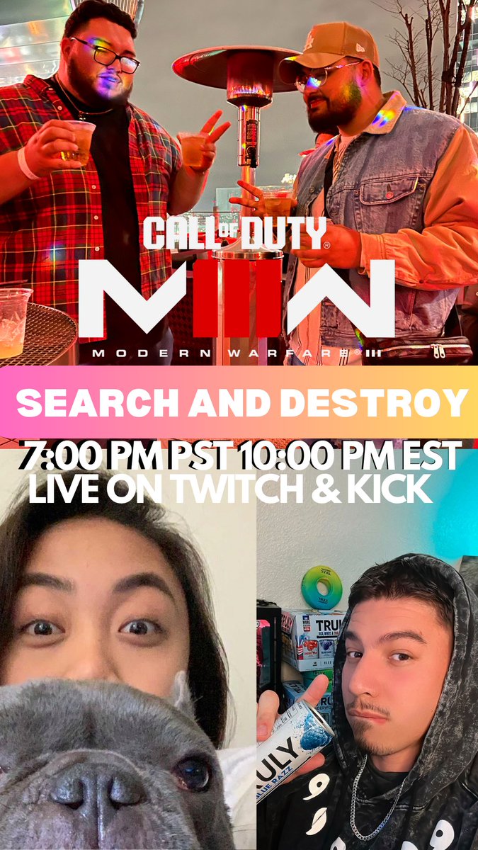 itsNeptunezz's tweet photo. Back streaming this Friday with the Gang https://t.co/FLwWOFjdqa