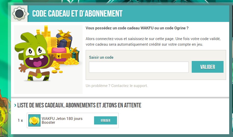 Shadomosis's tweet photo. @Wakfu_FR C'est bon j'ai trouvé la soluce mais c'est vraiment stupide qu'il ne soit pas activé dès l'achat du pack https://t.co/1CQWcECaNs