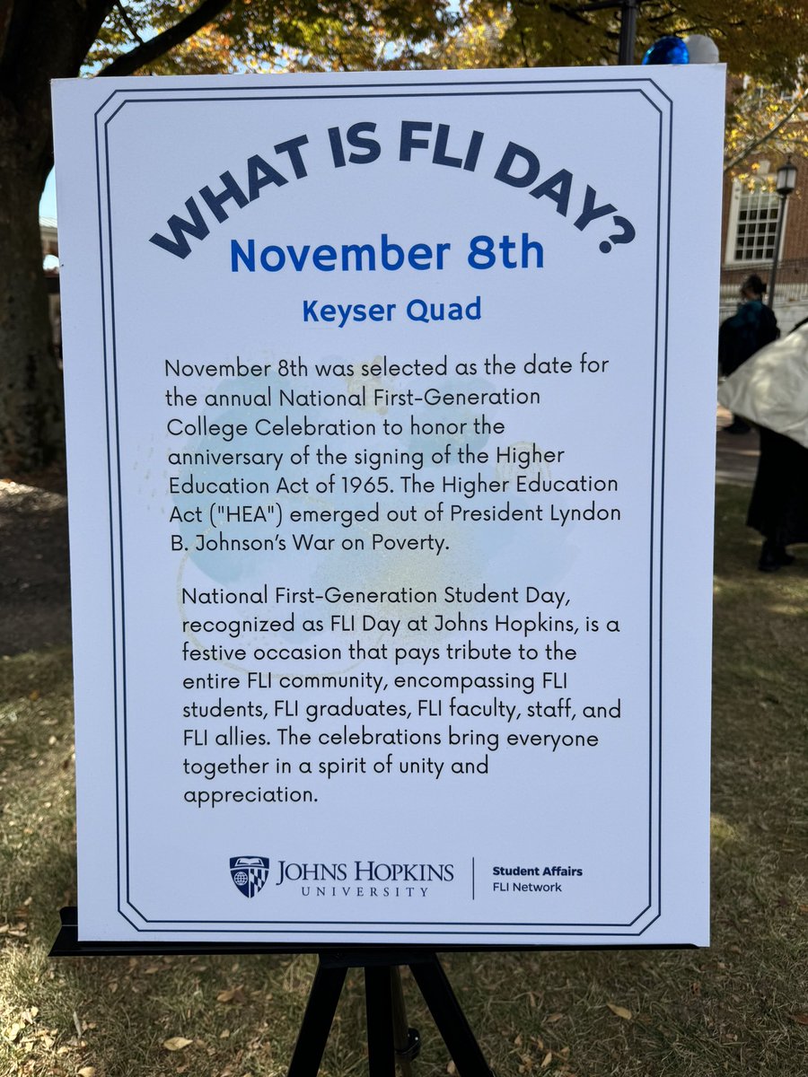 hanjulee_1's tweet photo. What is FLI Day? Good question! Here is the answer ๐ Come celebrate FLI day with us! #elevatecelebratefli #fliproud #jhu #imagineJHU https://t.co/oj19iuQgT6