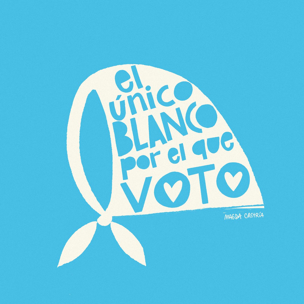 Tu voto es necesario, no alcanza con no votarlo.
Por el amor de todas las madres y abuelas.
Para no volver atrás. Por una democracia pacífica. 
No votes en blanco. 🩵🤍🩵
#nuncamas #son30mil #40D #Massa2023