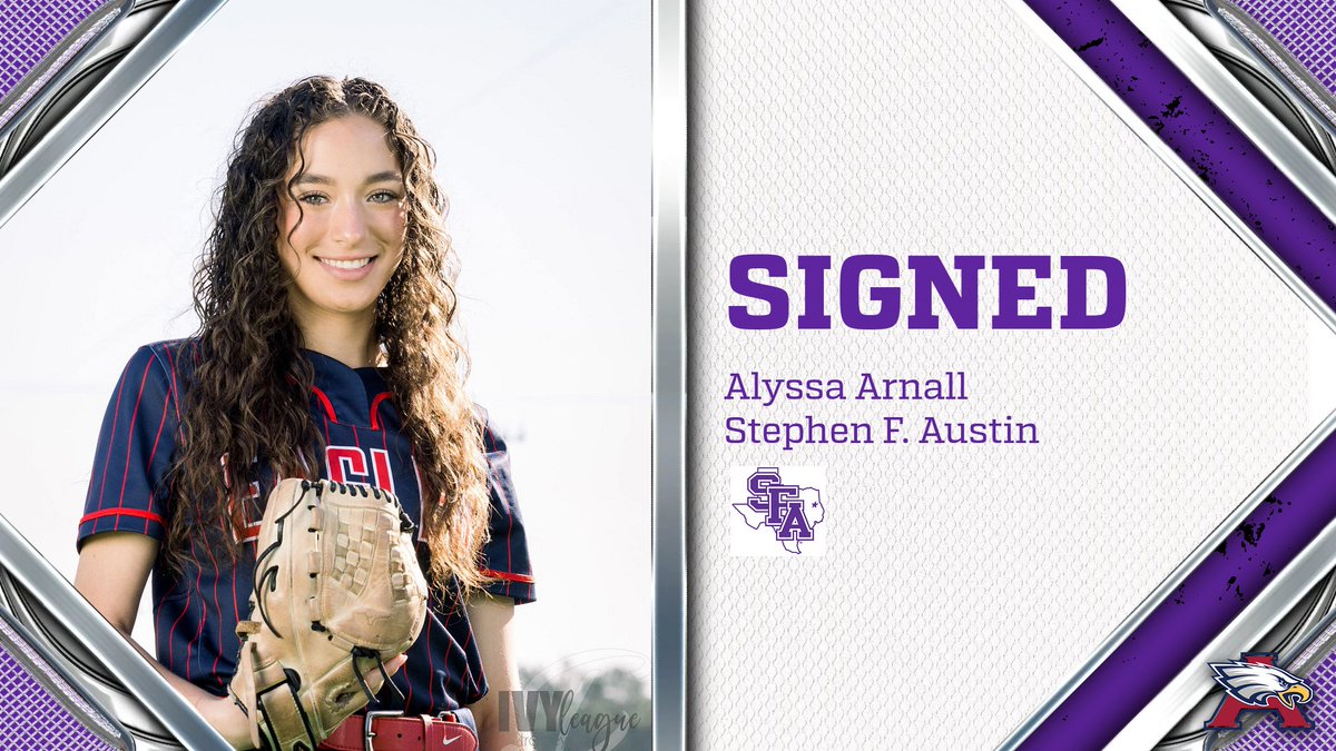 Congratulations go out to Alyssa Arnall for signing with SFA today!!!