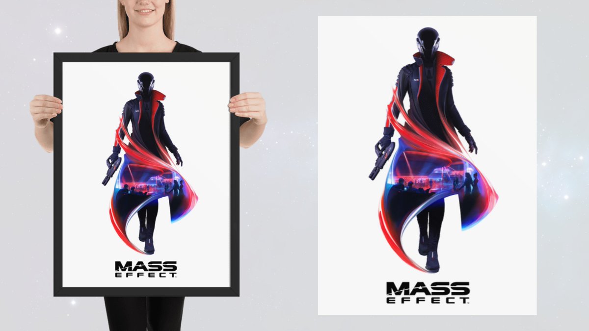Delve into the mysteries of the universe and embrace the future of @MassEffect with this new art print! #N7Day #MassEffect gear.bioware.com/products/mass-…