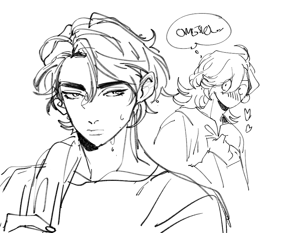 i actually like the doodles without color more mhh 