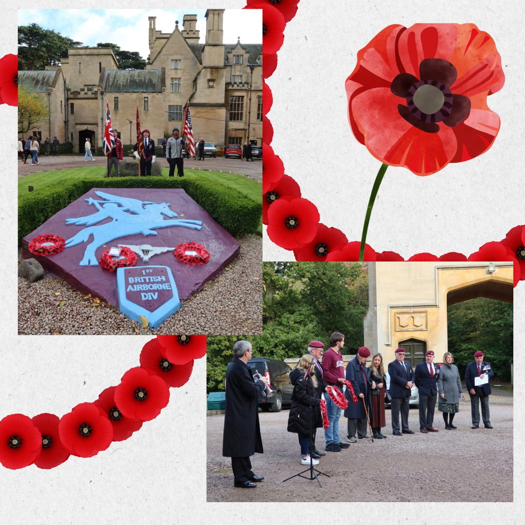 This week we had the pleasure of welcoming Newark Parachutal Regiment to Harlaxton for our Annual Remembrance Day Service. We are grateful to have this tradition and that our students get to experience and mark the occasion as well as pay their respects. Lest we forget.
