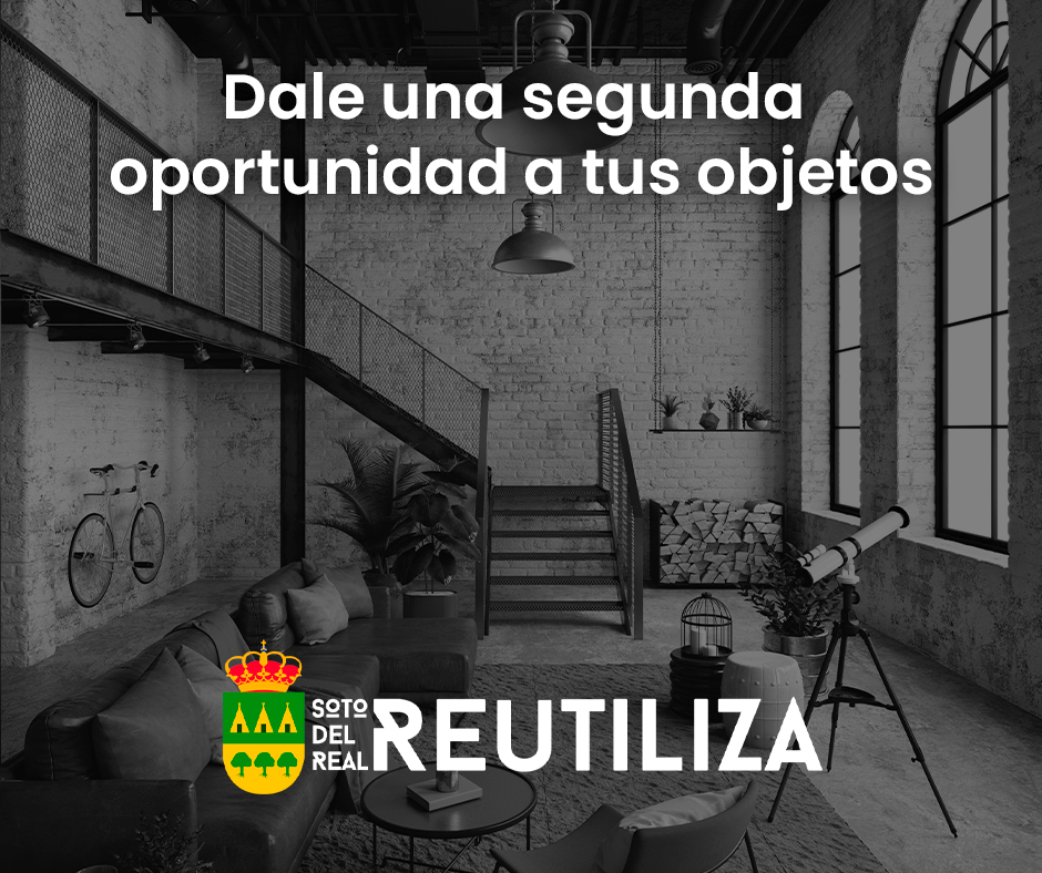 ♻️Reutiliza Soto, una plataforma para dar una segunda vida a objetos reutilizables.
reutilizasoto.com

Funciona con intercambios o regalos, no se paga por los objetos.
¡Únete a una bonita forma de contribuir con el reciclaje y la reducción de residuos!

#ViveSoto