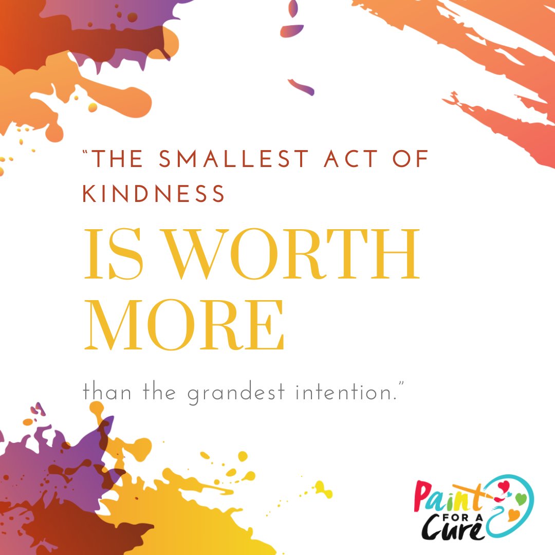PaintforaCure's tweet photo. It's in the doing. https://t.co/oLoK8p2NeW
