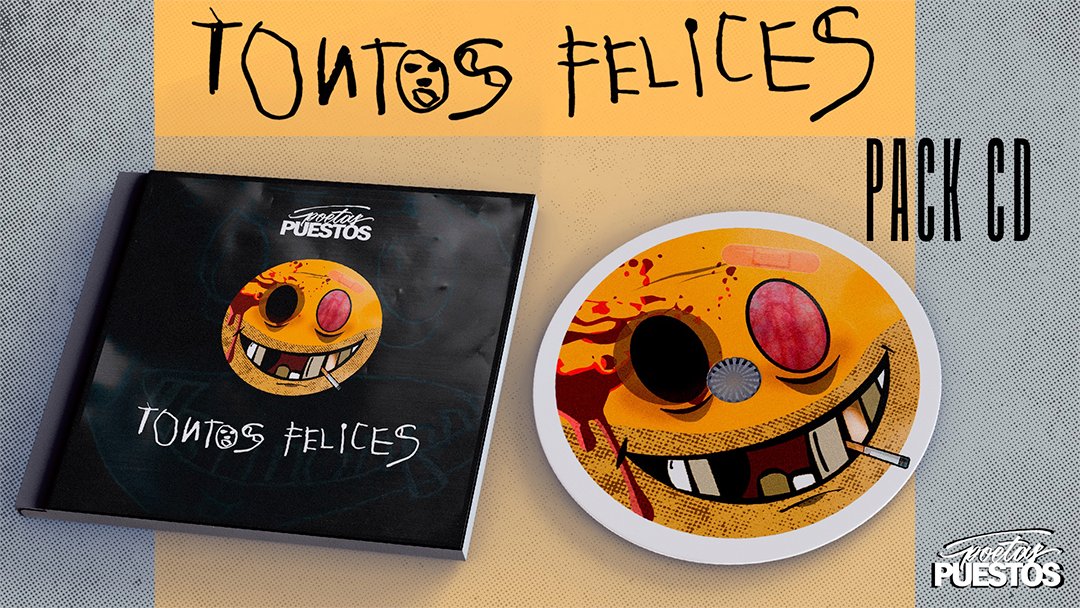 poetaspuestos's tweet photo. Un poquito del merchan de Tontos Felices, en tres días ya vamos por casi el 40% del crowdfunding.  :) https://t.co/dsxYLtREvN Únete al club!! https://t.co/Sl3aV8FhMo