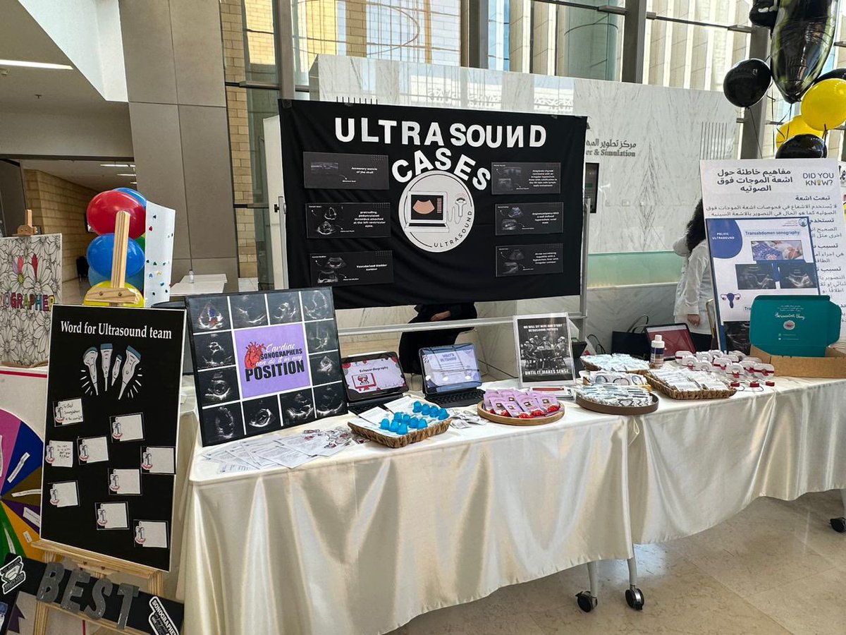 Najla2o's tweet photo. Happy International Radiology Day to all the radiologists and specialists! ☢️

I’m so thrilled to participate in the Radiology Day event, at the Simulation and Skills Development Centre

It was a fabulous event✨ https://t.co/uvyqEWEyex