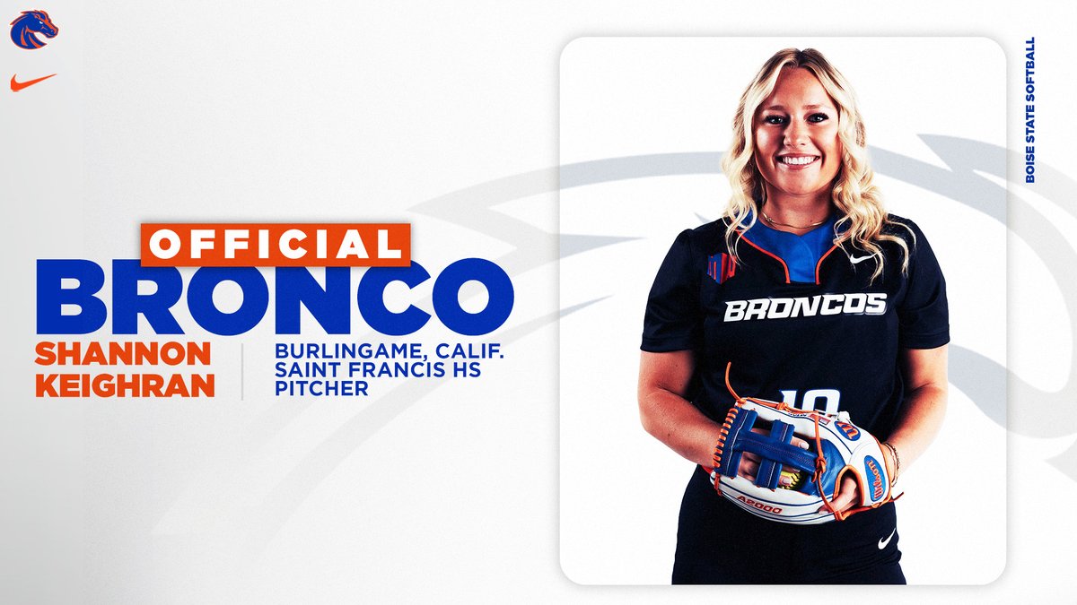 Boise State Softball (@broncosportssb) on Twitter photo π·πΎππππππ ππ π©ππππ πΊπππππππ·
What coach says "Shannon is a trueΒ competitor in the circle, and has the potential to be a great leader for us. She has always been a team first athlete, and we can't wait to see what she does as a Bronco"
#BleedBlue #WhatsNext π·πΎππππππ ππ π©ππππ πΊπππππππ·
What coach says "Shannon is a trueΒ competitor in the circle, and has the potential to be a great leader for us. She has always been a team first athlete, and we can't wait to see what she does as a Bronco"
#BleedBlue #WhatsNext