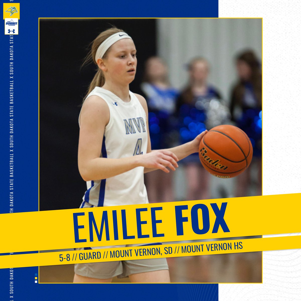 Mount Vernon ➡️ Brookings

Emilee Fox is 𝙤𝙛𝙛𝙞𝙘𝙞𝙖𝙡𝙡𝙮 a Jackrabbit! Welcome to South Dakota State, <a href="/emilee__fox/">Emilee Fox</a>!

#GoJacks 🐰