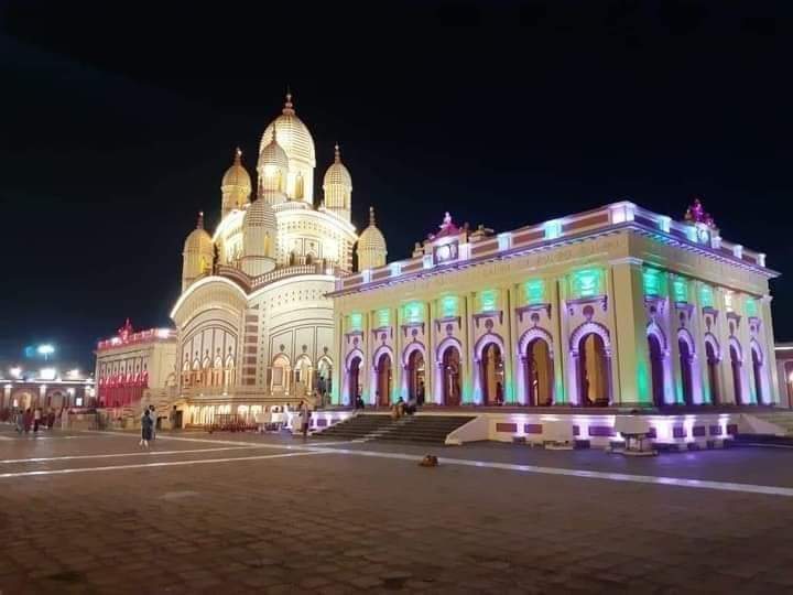 Dakshineswar Kali Temple lighting for upcoming #Kalipujo & #Diwali2023 #Dipawali