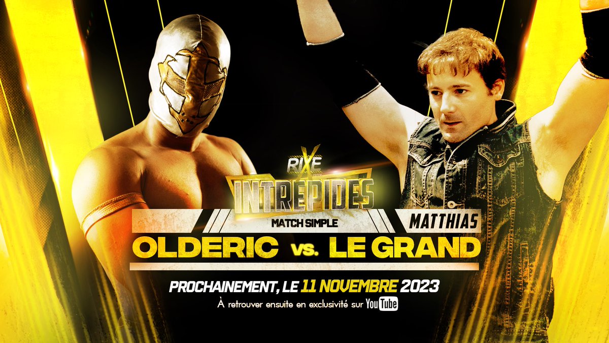 rixecatch's tweet photo. Cher Peuple de la RIXE,

Le Templier Oldéric sera de retour pour affronter Matthias Le Grand que nous avons eu le plaisir d’accueillir lors de #HORSDECONTROLE !

🎫  https://t.co/nffXQF5Po2

📍La Petite Gonzée - GÉVEZÉ https://t.co/Lt4fgjcStP