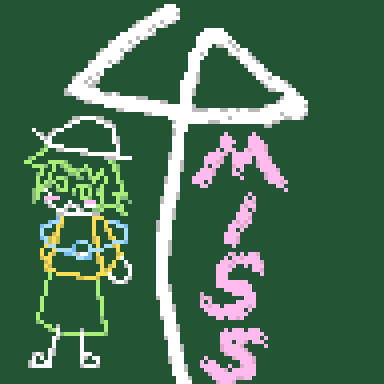 Alter_Align_86's tweet photo. そういえばこっちで上げてなかったので放り投げておきますね……
ラクガキこいし姫。
君のハートはHost Cleared the Call

#ドット絵
#pixelartist
#東方Project
#東方
#古明地こいし https://t.co/r5UM6H8kjU