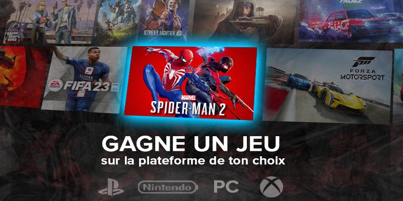 _nicolasbello's tweet photo. J'offre le jeu de ton choix.
Réponds en indiquant le titre du jeu et la plateforme. J'annoncerai le gagnant le 11/11 au soir. https://t.co/pdkySSpc6Z