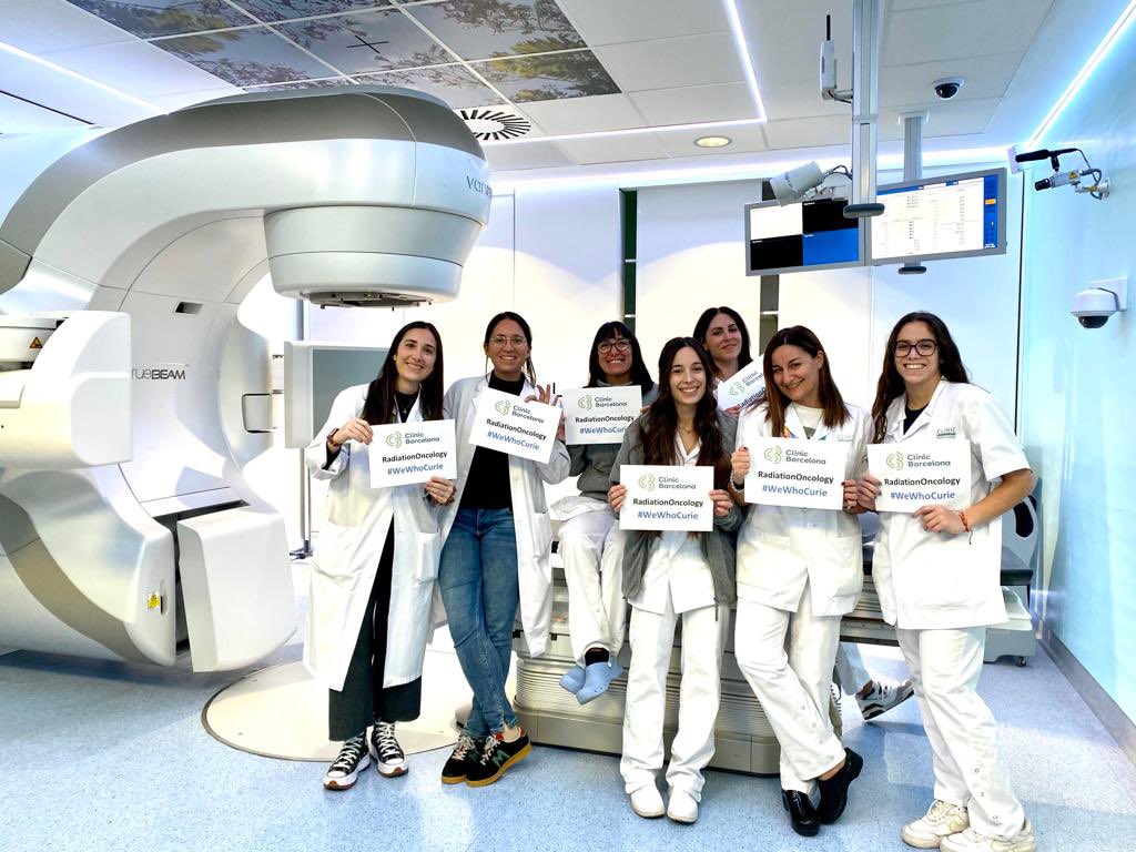 Celebrating #WeWhoCurie day #RadOnc <a href="/hospitalclinic/">Hospital Clínic</a>  Barcelona &amp;Granollers team🙌 <a href="/S_W_R_O/">SWRO</a> <a href="/ESTRO_RT/">ESTRO</a> <a href="/ASTRO_org/">ASTRO</a> <a href="/SEOR_ESP/">SEOR.es</a>