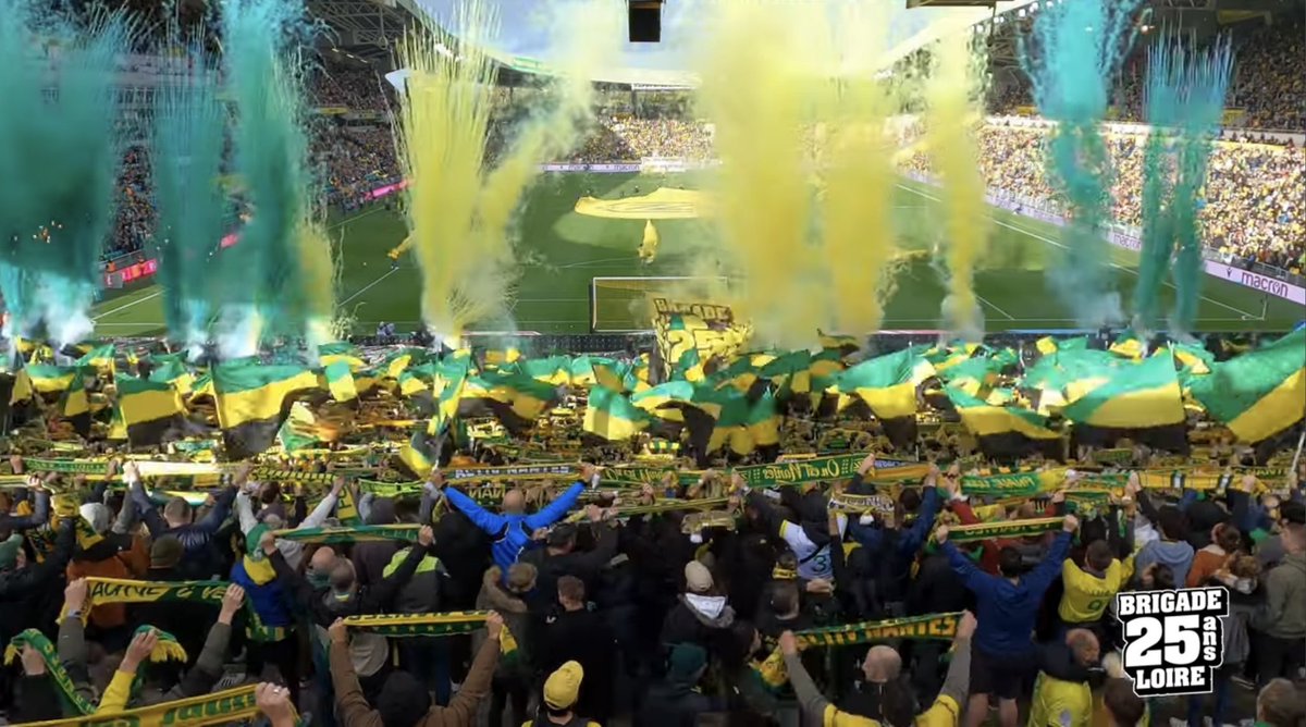 FC Nantes - Stade de Reims (5/11/2023) - Brigade Loire : youtu.be/34SlO0PJZDw?si… (brigadeloire.fr)