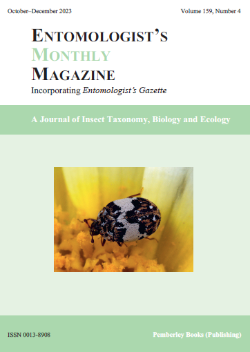 Entomologist's Monthly Magazine tweet media