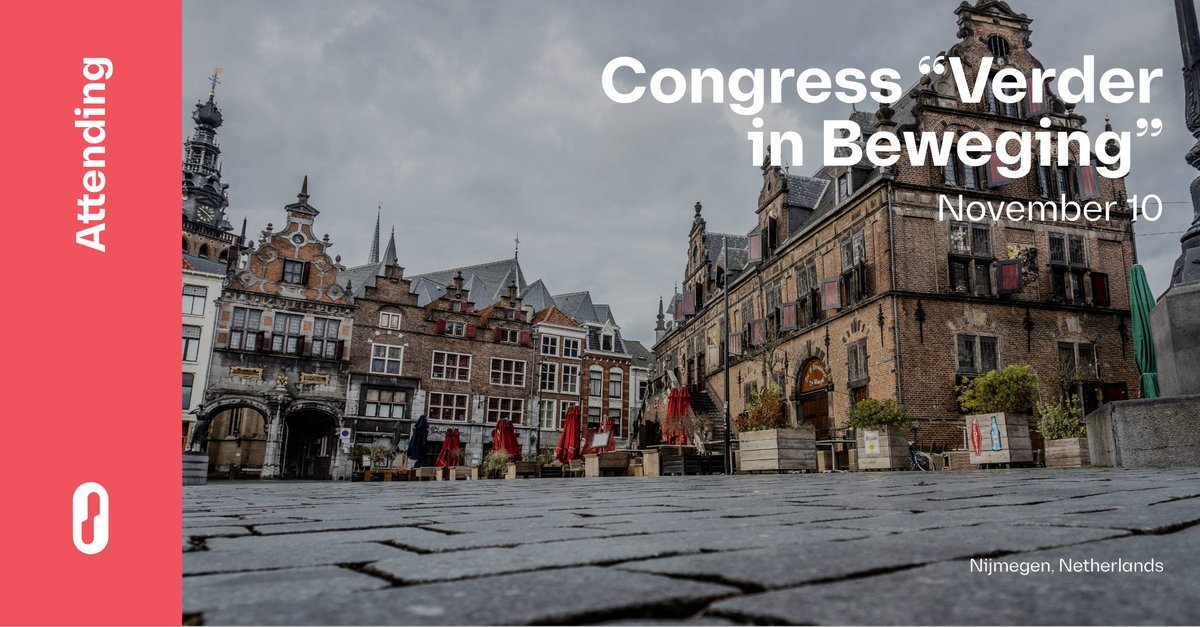 Join the revolution at Congress “Verder in Beweging”!

As stated by the congress organizers, the healthcare sector faces many challenges: too few staff, too much work, a high administrative burden, and a rapidly aging population. A radical change is needed. In fact, we are