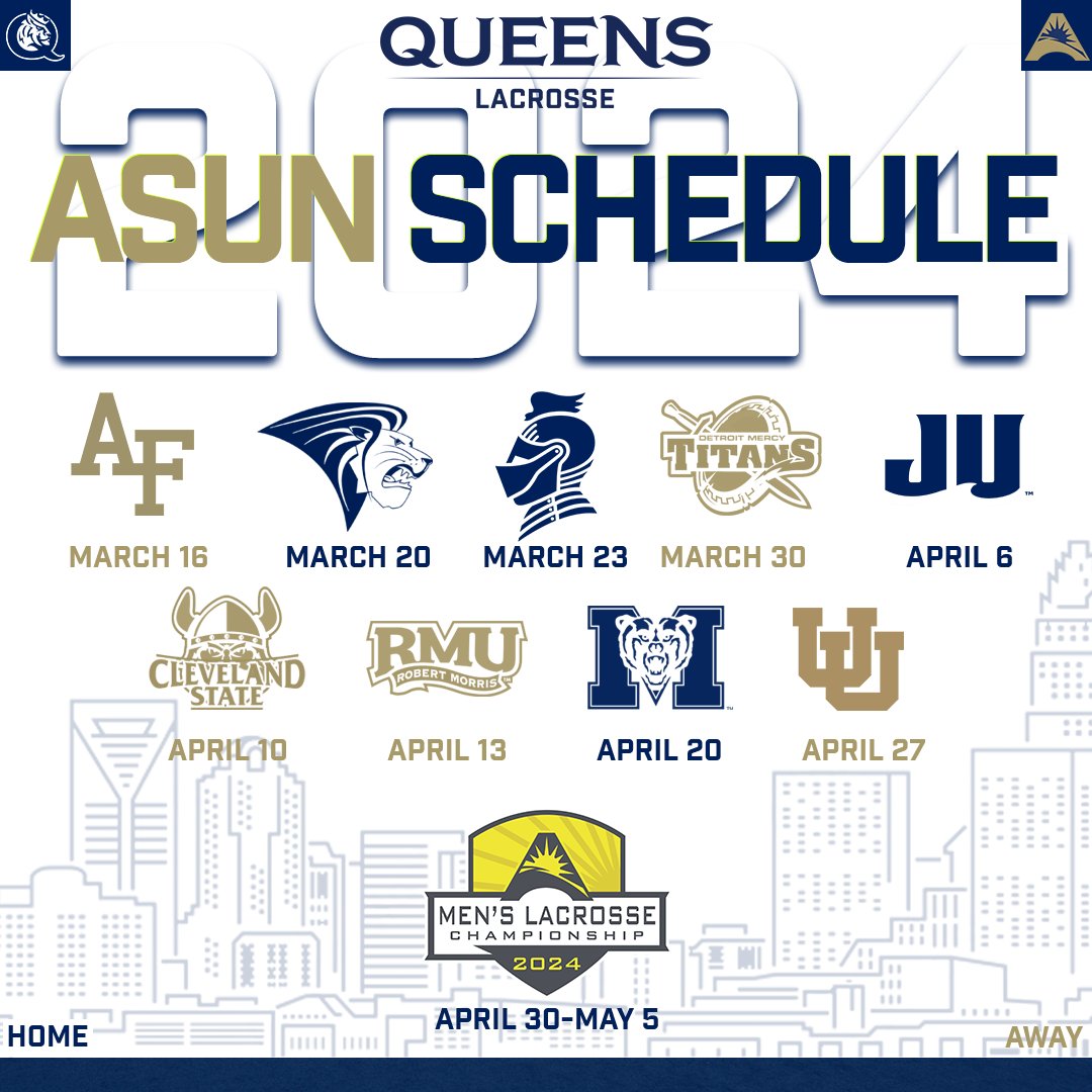 ASUN Conference Schedule has dropped! Look out for our full schedule in the coming weeks! 

📰 tinyurl.com/mr2skxcx