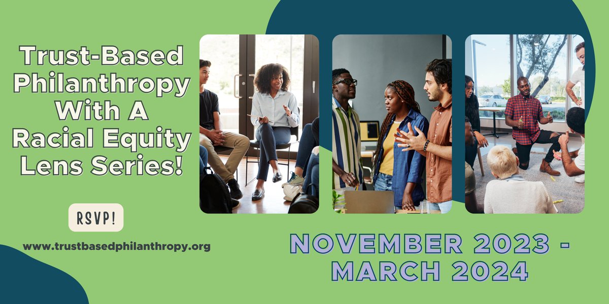 Trust-Based Philanthropy Project tweet media