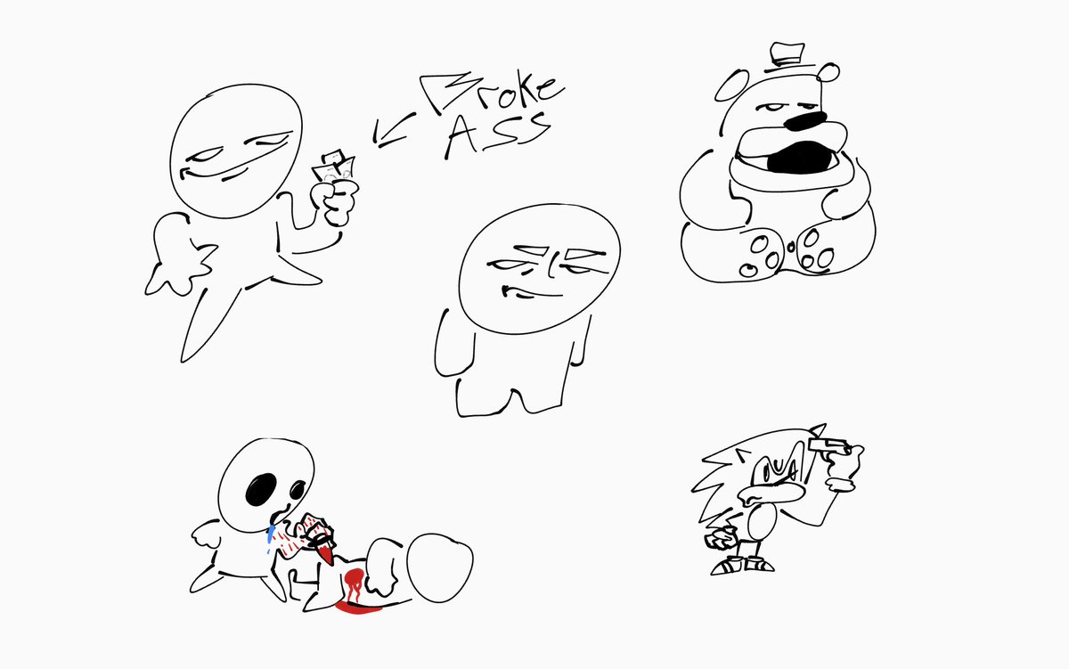 TheMaskedKid_'s tweet photo. haven't posted in forever, so have some shitty goobers https://t.co/NkxzF2A2kY