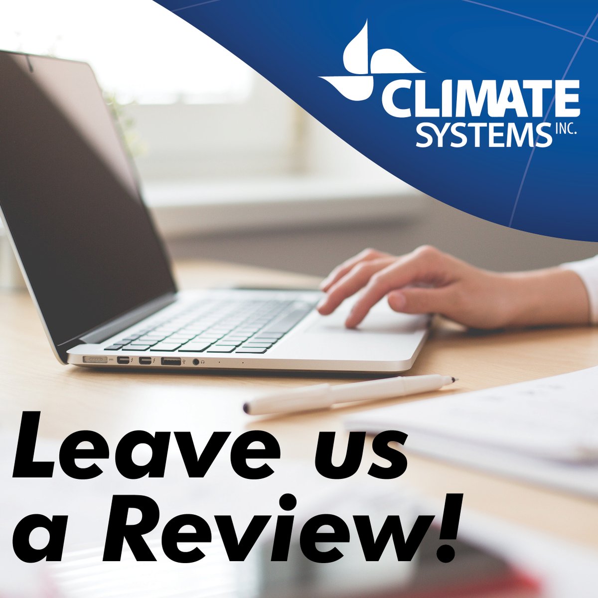 ClimateSystems1's tweet image. Your feedback matters. Visit climatesystemsinc.com and let us know how we're doing! #ClimateSystems #commercialHVAC #siouxfalls